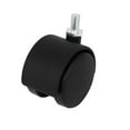 thumbnail image 1 of Unique Bargains Tige Filetée 8mm 2 Pieds Dia Rotation 360 Degrés Roulette Pivotante pour Fauteuil Roulant, 1 of 2