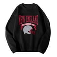 thumbnail image 3 of Mens Football Plus Size Hoodies Pullovers Fashion Sweatshirts Holiday Logo Print Clothing Tops Hop Oversized Sweatshirts School Outfits for Teachers, 3 of 4