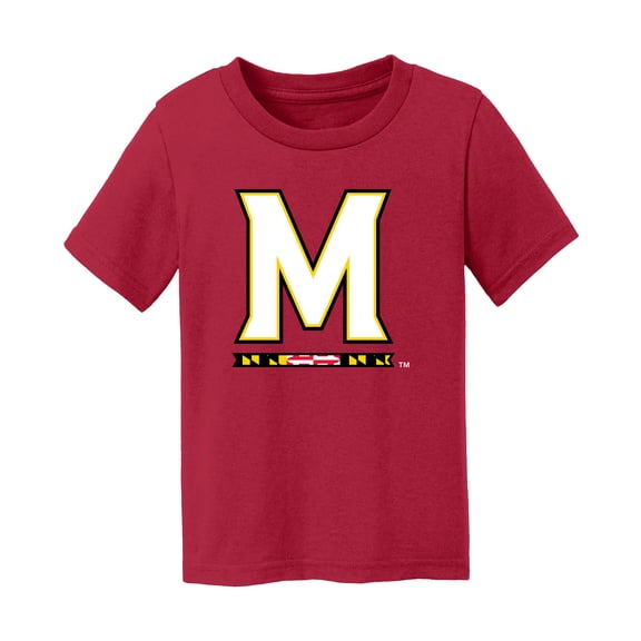 Toddler Chad & Jake  Red Maryland Terrapins Logo T-Shirt