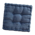 thumbnail image 1 of Cojín de asiento con forma de galleta para silla, moderno, suave, cómodo y decorativo. Azul, 1 of 8