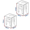 thumbnail image 2 of 2022 Nueva moda Diseño atractivo Muebles de exterior Apilamiento Cubierta de silla apilable Sincero Hogar, 2 of 6