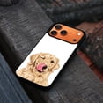 thumbnail image 4 of WIRESTER Shockproof Soft Rubber Cover Case for Apple iPhone 17 Pro Max 6.9" 2025, Winking Golden Retriever Dog, 4 of 5