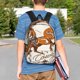 thumbnail image 4 of Disketp Cowboy Riding Horse Mochila Escolar de 15 Pulgadas, Mochila Ligera para Estudiantes, Viajes y Trabajo, Cómoda y Resistente para el Uso Diario, 4 of 6