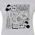thumbnail image 3 of Disney - Mickey & Friends - The Big Apple with Minnie & Mickey - 5th Avenue - Juniors Fitted Graphic T-Shirt, 3 of 5