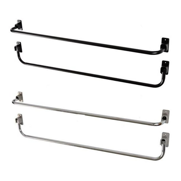 Jacks 10345SI Folding Blanket Bar, Silver