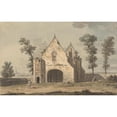 thumbnail image 2 of John Inigo Richards 18x13 Black Ornate Wood Framed Double Matted Museum Art Print Titled - Maxstoke Priory, Warwickshire, 2 of 5