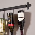 thumbnail image 3 of Southern Enterprises Almeria Wall Mount Wine Rack in Wrought Iron, 3 of 6