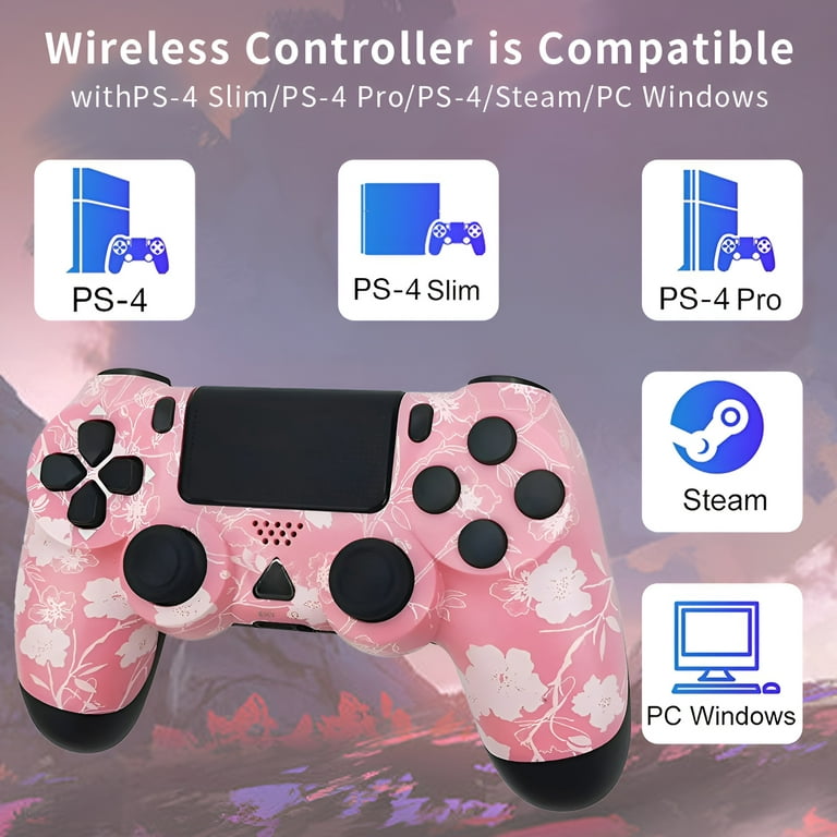 Wireless Game Gamepad For Ps4 3 Elite/slim/pro Dualshock 4 Pc