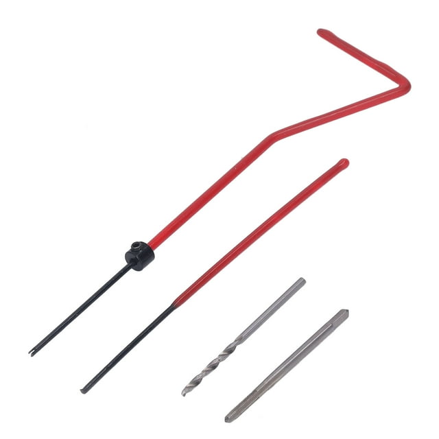Kit de inserción roscada, kit de reparación de roscas, herramienta para reenroscar tornillos de metal, kit restaurador de roscas, rendimiento de alta gama