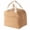 Coffee-Free Size/F, variant on Insulated Corduroy Lunch Tote Bag Portable Thermal Cooler with Front Pocket for Work Picnic Travel