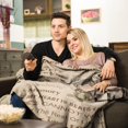 thumbnail image 6 of Wedding Anniversary Blanket Couples Present,Anniversary Present Blanket for Him and Her,Wife Husband Happy Anniversary Present for Couple Mom Dad Parents Valentine''s Flannel Throw Blanket, 6 of 6