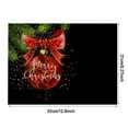 thumbnail image 3 of Njspdjh Plate Mates for The Table Table Dining Set round Christmas Table Placemats Christmas Rustic Vintage Washable Table Mats, 3 of 4