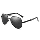 thumbnail image 2 of Gafas de sol que cambian de color, de día y de noche, de doble uso, gafas de sol polarizadas de piloto para hombre, 2 of 5