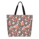 thumbnail image 1 of Balery Foxes Bolsa Tote Estilo Estético con Cremalleras, Bolsa de Hombro, Bolsa de Compras Grande y Plegable, 1 of 8