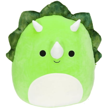 Squishmallows 12" Tristan the Triceratops Green Dinosaur - Ultrasoft Stuffed Animal Plush Toy
