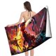 thumbnail image 4 of Grandes Héroes Toalla de playa de secado rápido con diseño temático, regalo para mujeres y niñas, ideal para cumpleaños, fans, amantes de la música, uso en la playa o al aire libre, 78 × 150 cm, 4 of 6