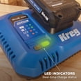 thumbnail image 6 of Kreg 20V Blue Ion Super Charger, 6 of 7