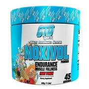 CTD Sports Noxivol Powder Fruit Punch Flavor - Nitric Oxide Booster - Enhanced Performance and Muscle Growth - 45 Servings