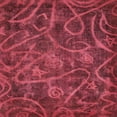 thumbnail image 1 of Ahgly Company Indoor Square Abstract Red Abstract Area Rugs, 8' Square, 1 of 6