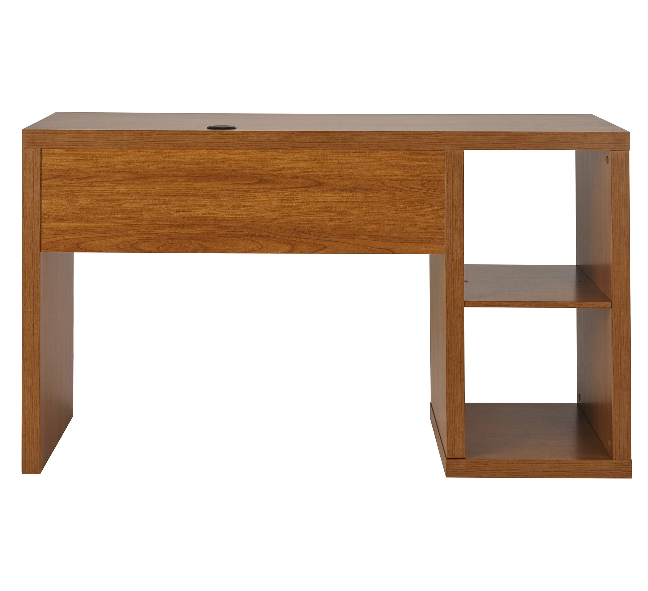 Better Homes & Gardens Cube Storage Office Desk, Acorn