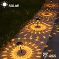 thumbnail image 2 of 1/2/4/6 st Solar Utomhusbelysning Trädgård Dekorativ Gräsmatta Ljus Vattentät Summar Innergård Path Landskap Solar Trädgård Gräsmatta Ljus, 2 of 5