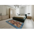 thumbnail image 5 of Ahgly Company Machine Washable Indoor Rectangle Abstract Gunmetal Gray Area Rugs, 2' x 5', 5 of 7