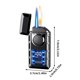 thumbnail image 3 of Windproof Refillable Lighter | Intelligent Sound-Controlled Ignition | One-Button Double Fire Conversion | Transparent Mechanism | Direct Open Fire | Outdoor Camping BBQ | 1 Piece, 3 of 9