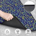 thumbnail image 3 of Gaeub Uncaria Flower Print 4 Pieces Car Floor Mats Car,Universal Car Carpet Mats,Fit for SUV, Vans, Sedans,Trucks, 3 of 6