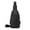 Black, variant on Backpack for Men Men Chest Bag with USB Cable Port Fashion Casual Outdoor Sports Shoulder Bag Black One Size