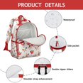 thumbnail image 4 of Chickens backpack, spacious backpack with hen and rooster designs, practical backpack for school or travel, 4 of 6