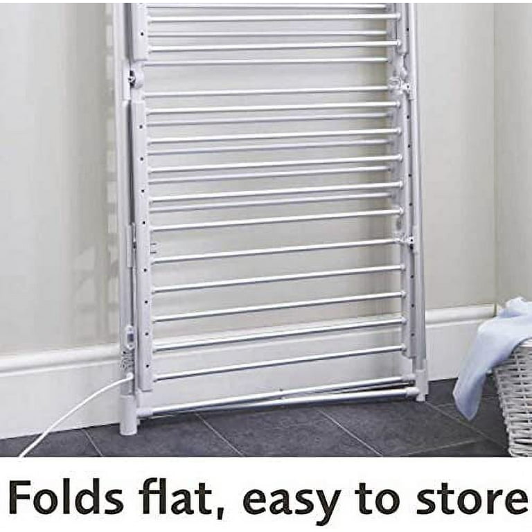 Buy Lenoxx Heated Clothes Drying Rack - MyDeal