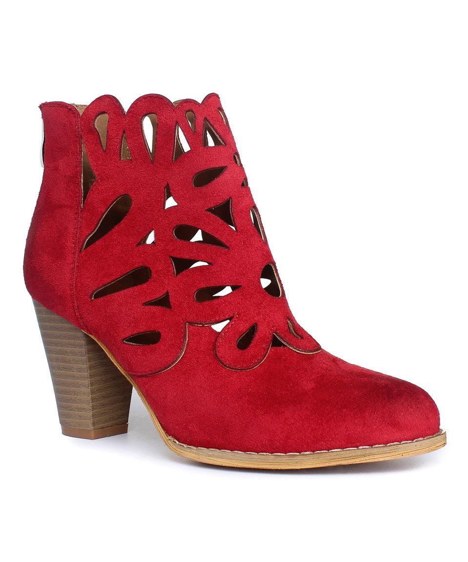 MIRACLE MILES URBAN RETRO RED SUEDE 