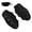 Black, variant on Anti-Slip Silicone Gym Grips for Weight Lifting – Ergonomic Workout Hand Grips for Men & Women, Callus Protection Palm Pads for Strength Training, Deadlifts, Pull-Ups & Cross Training