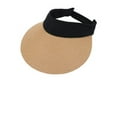 thumbnail image 7 of Sun Hat, Visor Hats for Women, 4.7'' Extra Large Bill Foldable Beach Hat Can Deeply Shade Your Ears Eyes Chins and Neck is the Best-Match Summer Accessory, Khaki, 7 of 7