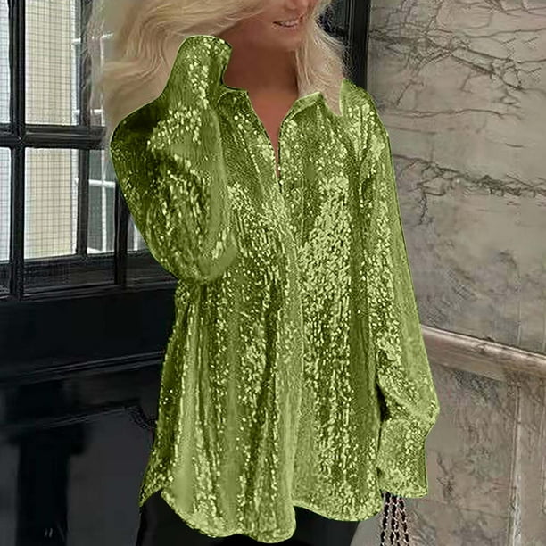 Blusas de brillo sale