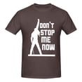 thumbnail image 5 of Don'T Stop Me Now! Men'S Basic Short Sleeve T-Shirt Coffee Small, 5 of 5