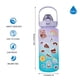 thumbnail image 4 of Muyoka Botella de agua motivacional de 2 litros con marcas de tiempo Jarra de agua de gran capacidad Botella de bebida deportiva portátil con pajita y asa Taza de bebida sin BPA para viajes al aire li Muyoka Hogar, 4 of 7