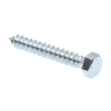

Prime-Line 9056220 Hex Lag Screws 3/8 in. X 2-1/2 in. A307 Grade A Zinc Plated Steel 50-Pack