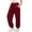 AA-Red, variant on QATAINLAV Kids High Waisted Joggers Pants with Pockets Solid Casual Elastic Waist Workout Sweatpants Back to School Clothes White