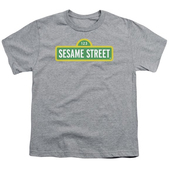 Sesame Street - Logo - Youth Short Sleeve Shirt - Medium