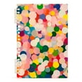 thumbnail image 7 of FORMRS 1-Subject Spiral Notebook 8" x 5" College Ruled 60 Refillable Sheet, 2 Pack, Pink Colorful Circles, 7 of 7