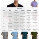 thumbnail image 3 of Camisetas de Verano para Hombre Manga Corta Suéter Cuello en V Camiseta de Bolsillo para el Uniforme Del Trabajador, Poliéster Suave Casual Top con Tela Transpirable para Diario, 3 of 6