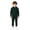 0-Dark Green583, variant on Kiijoy Boys Leopard Print Outfits Casual Pullover Hoodie Sweatpants Sweatsuits, Sizes 3-13