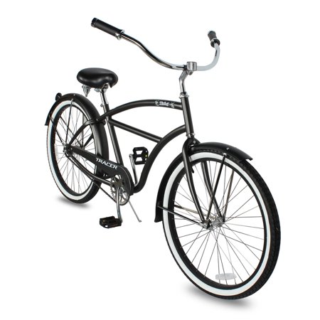 UPC: 0755532043109 | TRACER Taha 26 Inch Beach Cruiser 7 Speed Steel Men s Bicycle  Black
