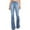 *Light Blue, variant on ClodeEU Women's High Waisted Flare Leg Jeans With Pockets,Trendy Slim Denim Pants Dark Blue,Womens Plus XXXXL