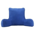 Oversized Bed Rest Lounger Pillow Faux Suede Fabric with Polyester