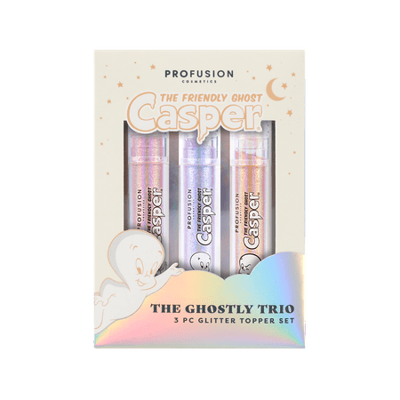 Profusion Cosmetics Casper The Friendly Ghost The Ghostly Trio 3 PC Glitter Lip Topper