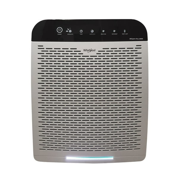 Whirlpool Air Purifier WPPRO2000 Pear Whitewith True HEPA filter