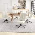 thumbnail image 4 of Homy Casa Dining Chair Adjustable Height Swivel Chair for Home Kitchen Dining Living Room Lounge, Beige, 4 of 13