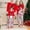 Christmas 01, variant on Onlypjs Matching Family Christmas Pajamas Set – Red "Merry Christmas" Gnome & Nordic Pattern Holiday Sleepwear for Women, Men, Couples